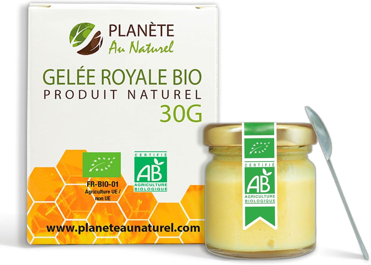 Organic Royal Jelly - 30g - Planète au Naturel