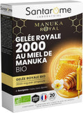 SANTAROME 2000 Organic Royal Jelly with Manuka Honey - Immunity - 20 Ampoules