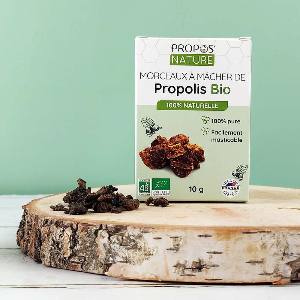 Propos Nature Organic Pure Propolis to Mcher (Certified Ab) - Capacity: 10 g