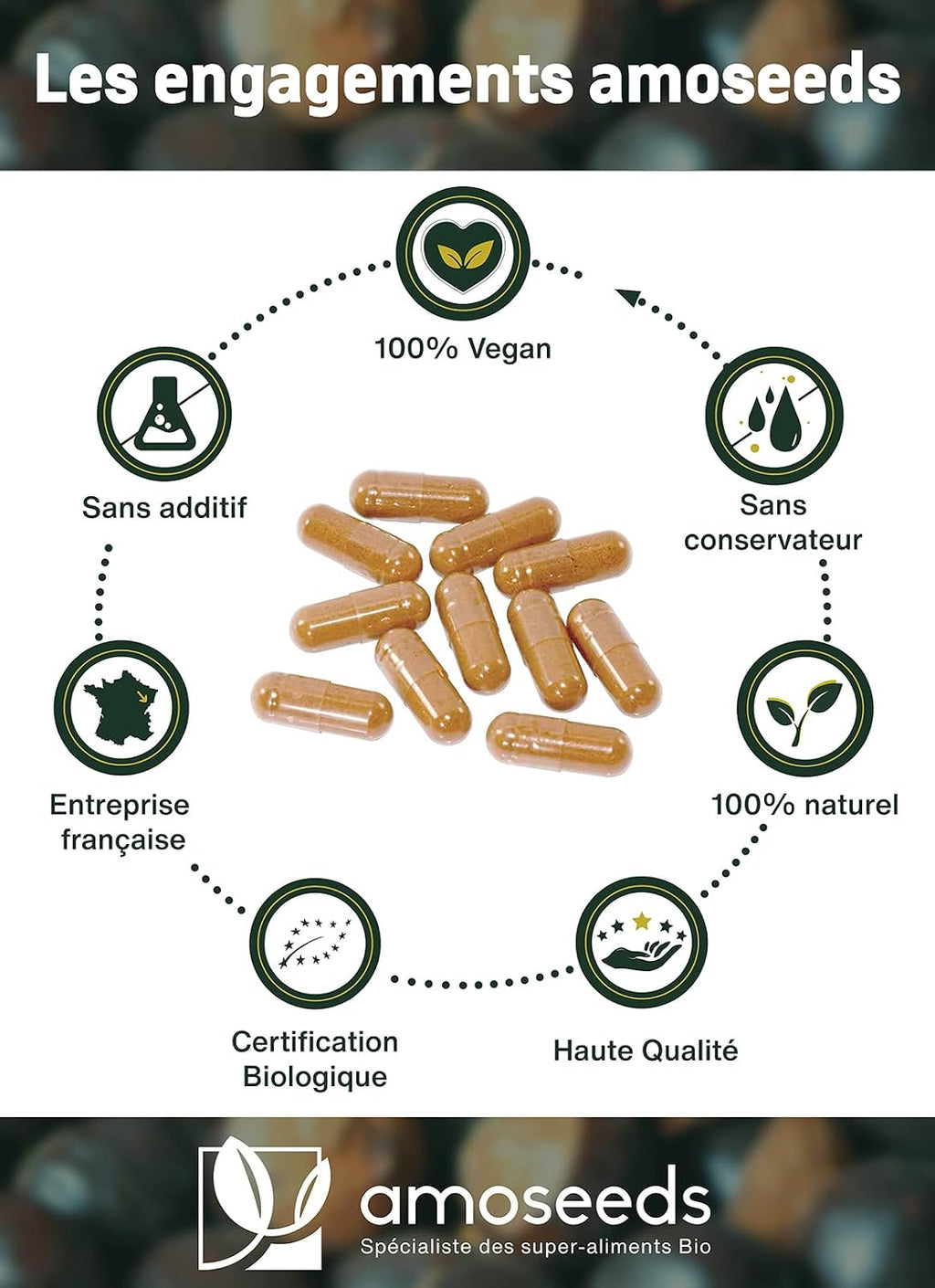 Guarana Organic | Extra Strong 4500mg/day | 10% Natural Caffeine | 90