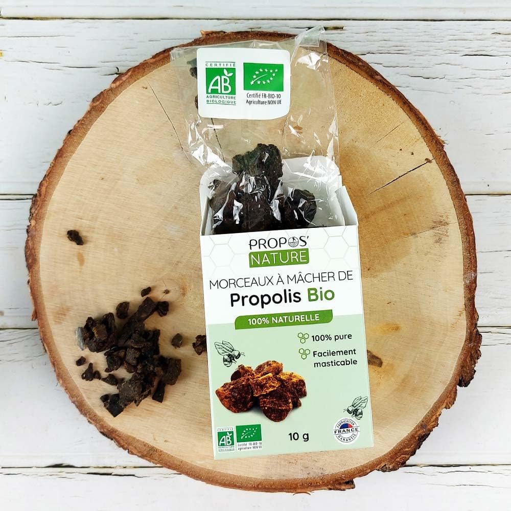 Propos Nature Organic Pure Propolis to Mcher (Certified Ab) - Capacity: 10 g