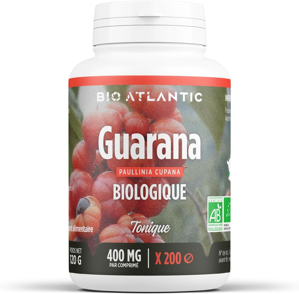 Guarana Bio - 400 mg - 200 tablets