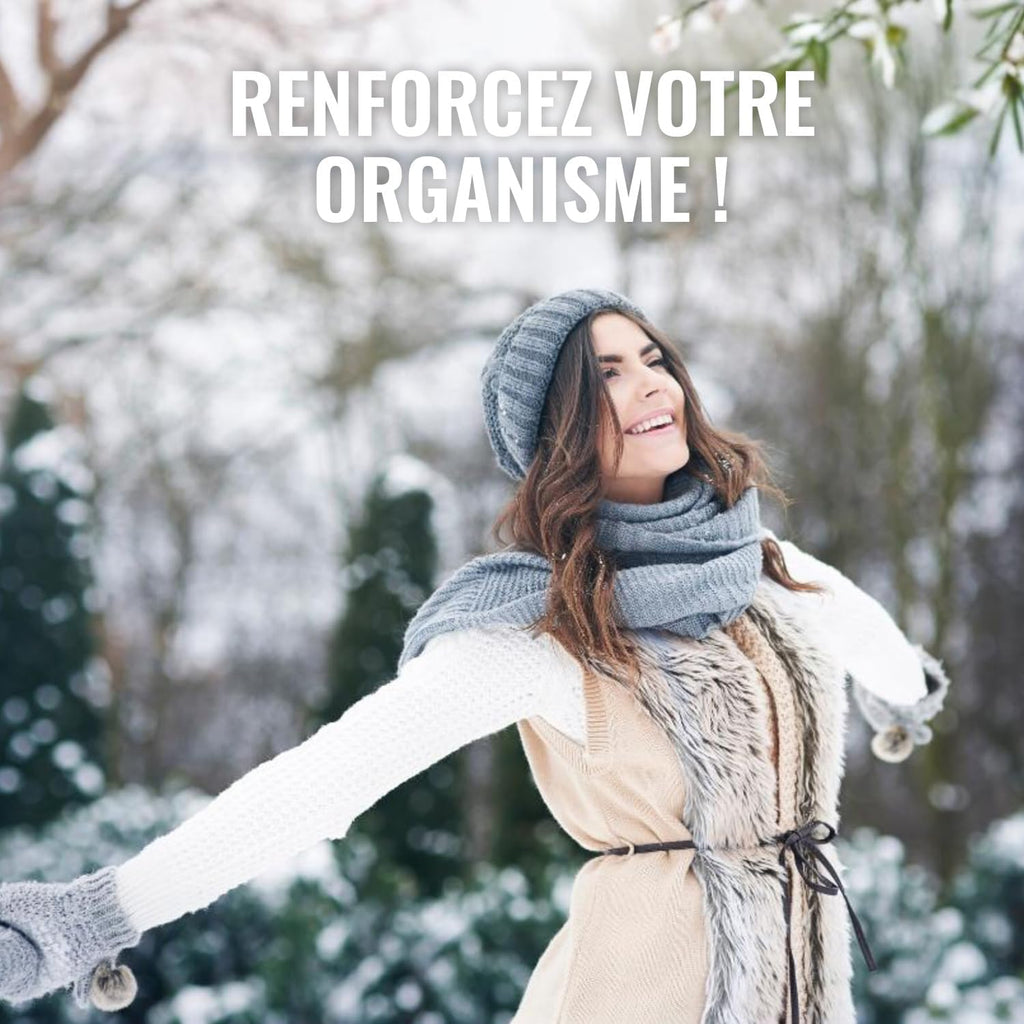 BLANCHE BRESSON - Organic Propolis - Energy & Immunity - Organic Acerola - Natural Vitamin C - Fights Fatigue & Season Change, Vitality - 60 Capsules - 30 Day Treatment - Made in France
