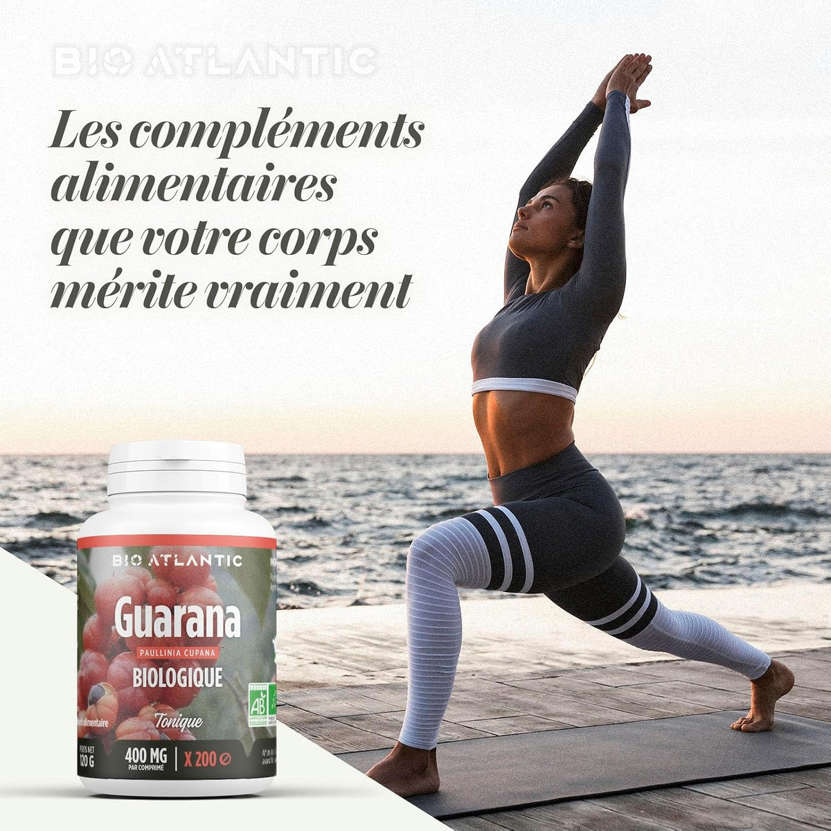Guarana Bio - 400 mg - 200 tablets