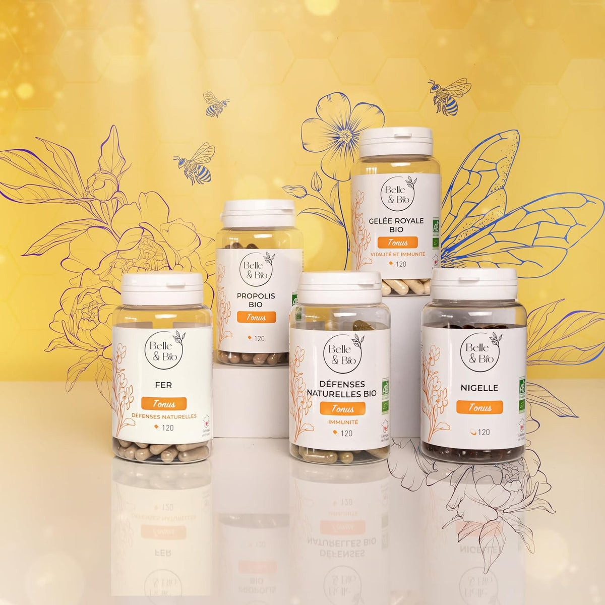 BELLE&BIO Propolis Bio Capsules 120 - Seasonal Treatment & Tonus
