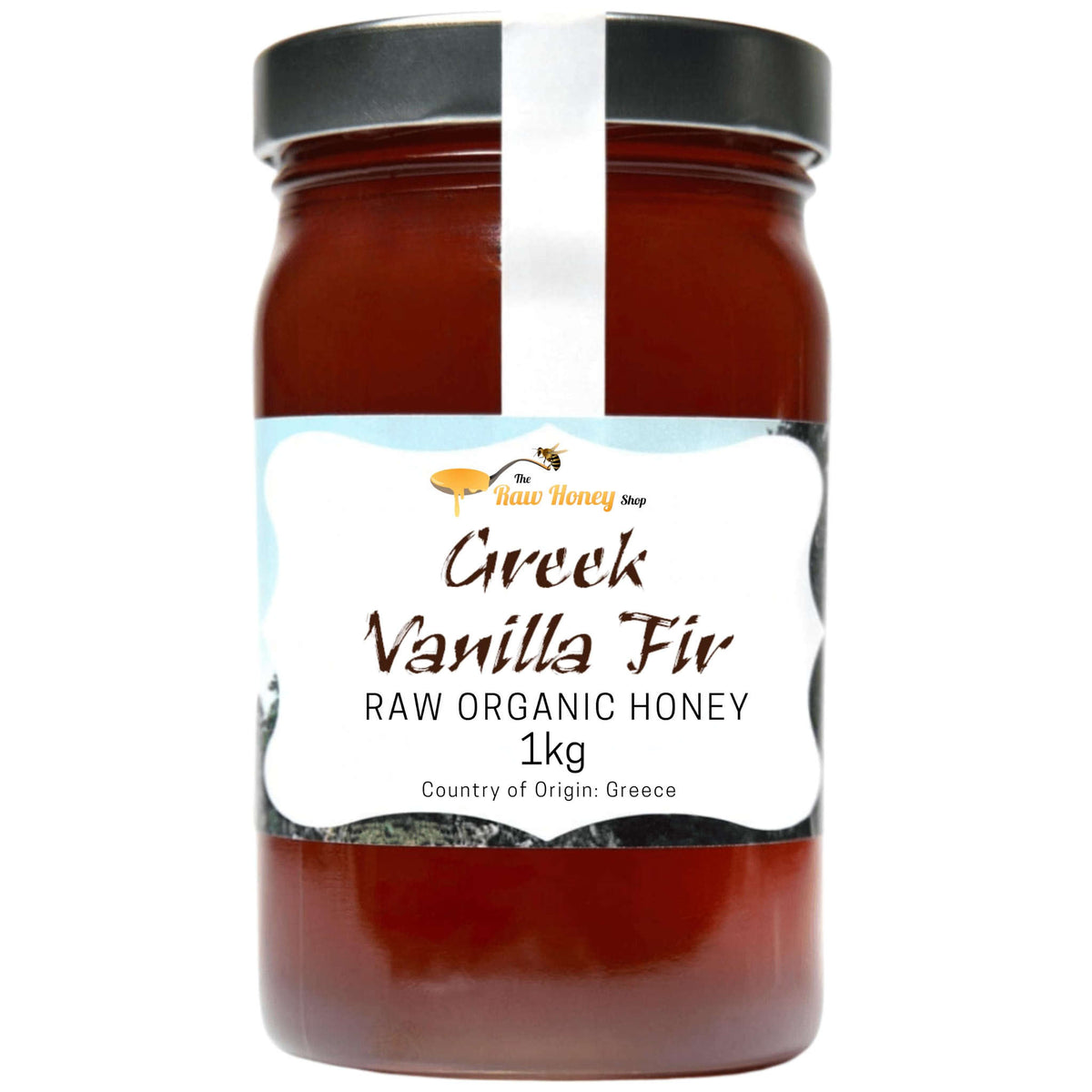 GREEK ORGANIC WILD THYME HONEY 1kg - 100% RAW & UNPASTEURIZED - Harvested in the Peloponnese, Herbaceous & Fruity Flavors, Cold Pressed, Roughly Filtered - The Raw Honey Shop