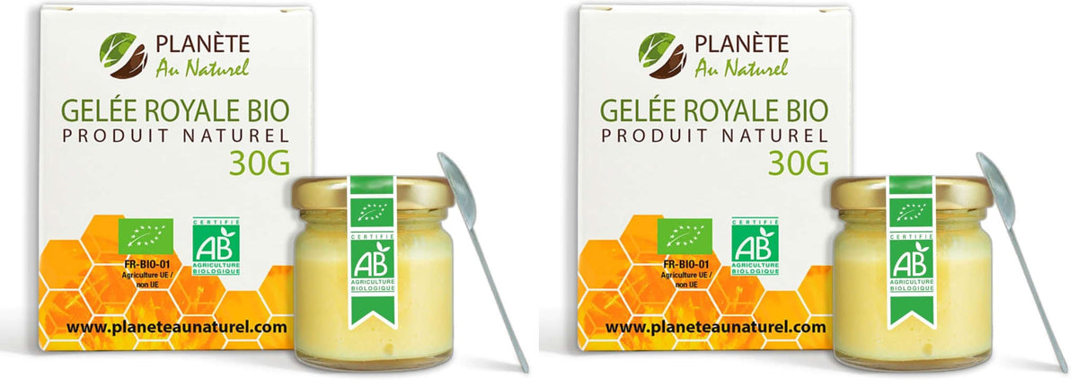 Organic Royal Jelly - 30g - Planète au Naturel