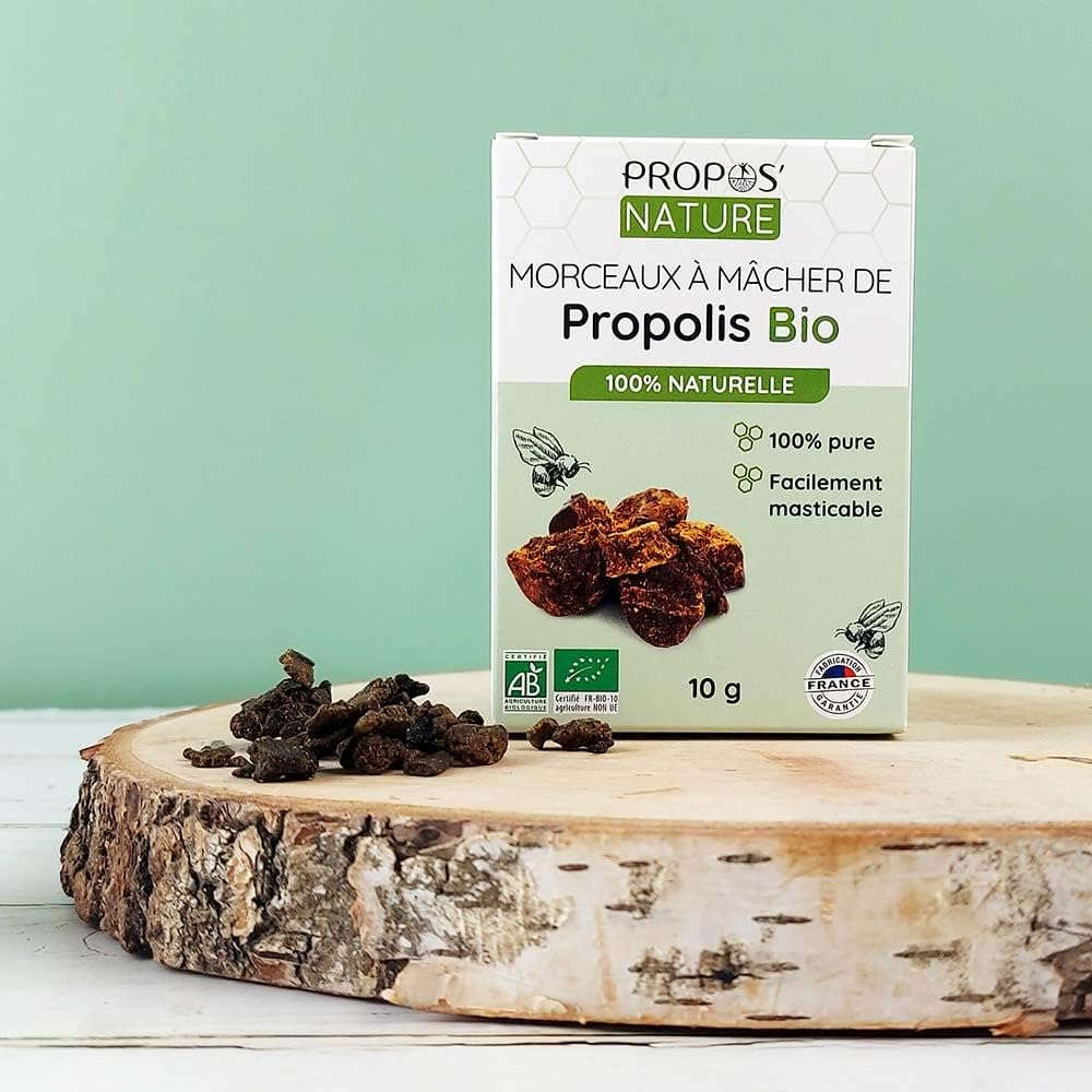 Propos Nature Organic Pure Propolis to Mcher (Certified Ab) - Capacity: 10 g